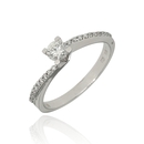 Fehér arany gyűrű 52-es méret - B21919_4I